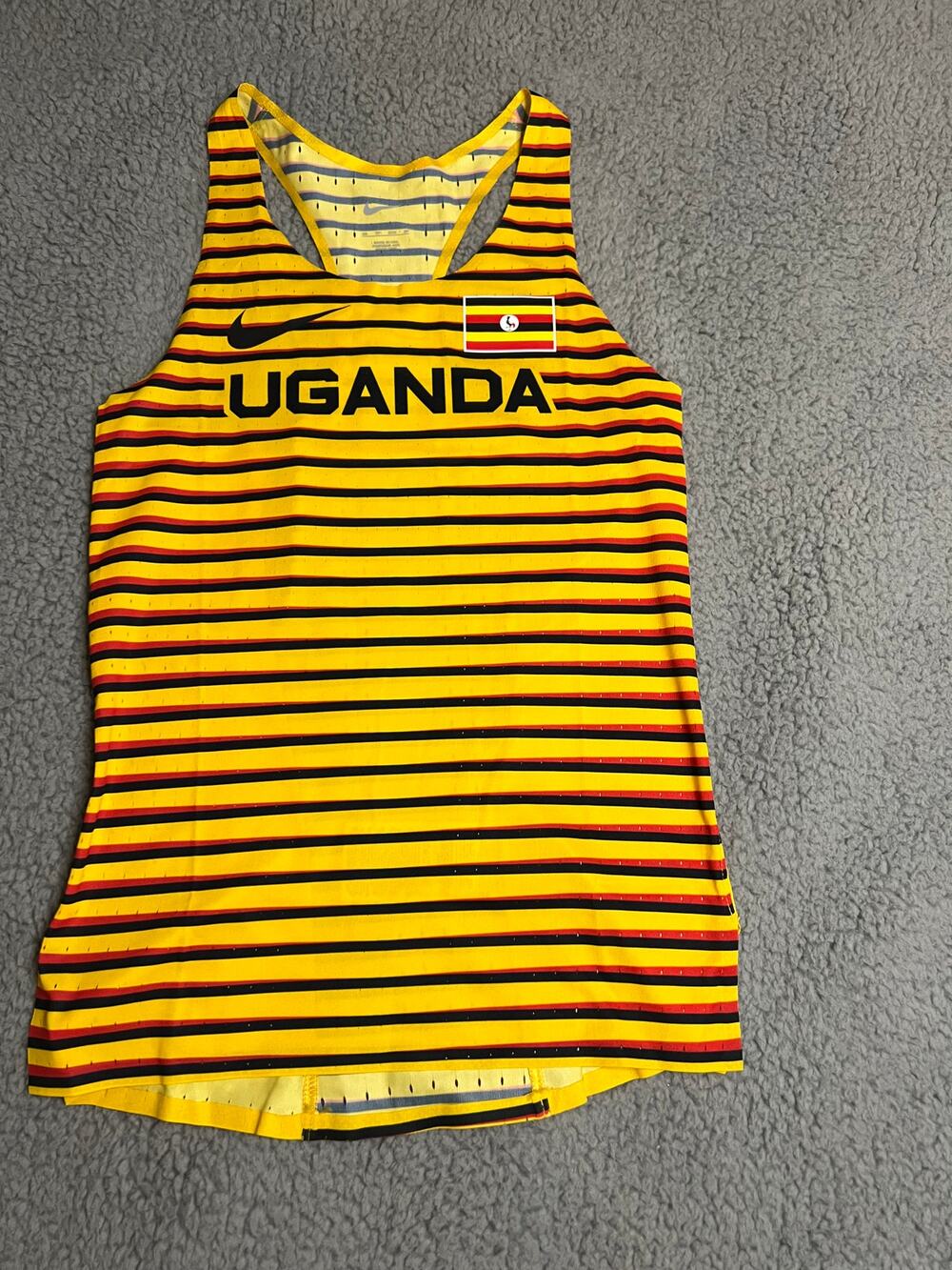 Nike Pro Elite 2022 Uganda International Team Distance Singlet XS (B100115)